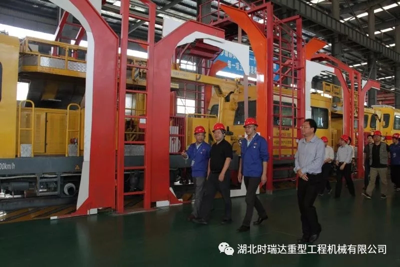 湖北省第三巡视组莅临九游会·AG·「中国」官方网站重工参观考察