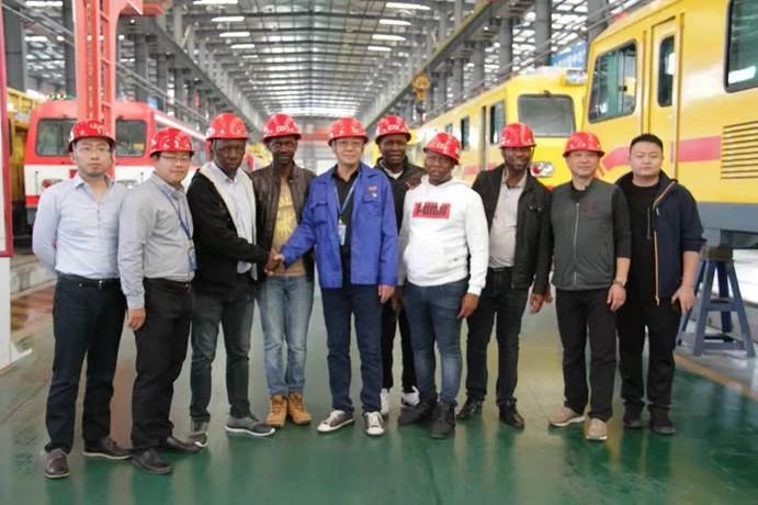 南非考察小组一行莅临九游会·AG·「中国」官方网站