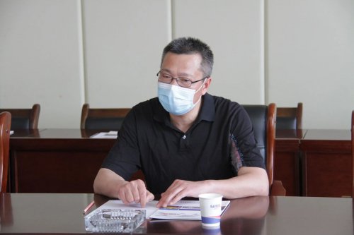 “千名干部进千企”-襄阳市委巡察办主任刘明莅临九游会·AG·「中国」官方网站重工